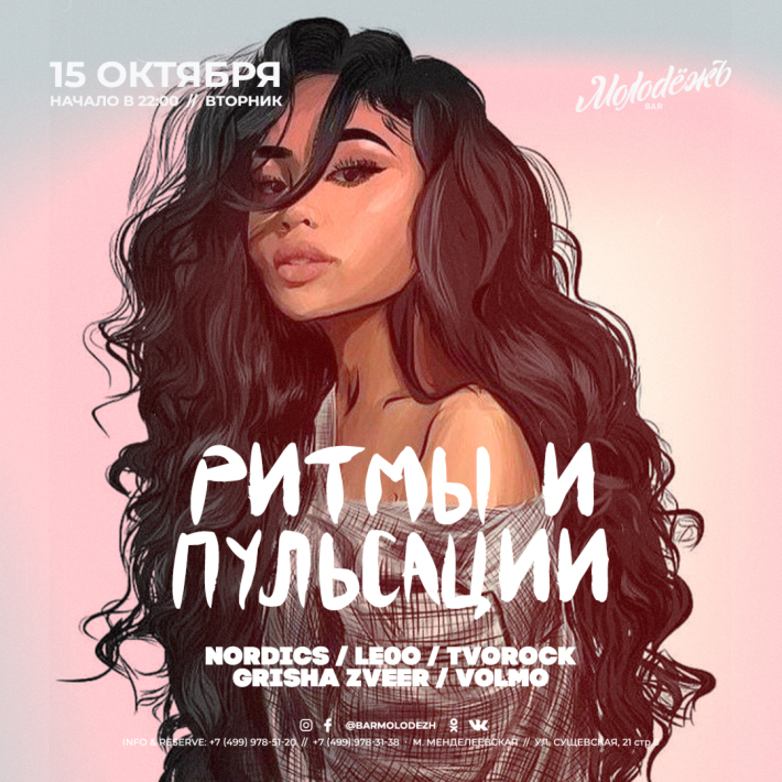 РИТМЫ ПУЛЬСАЦИЙ 15 октября, вторник, в 23:47